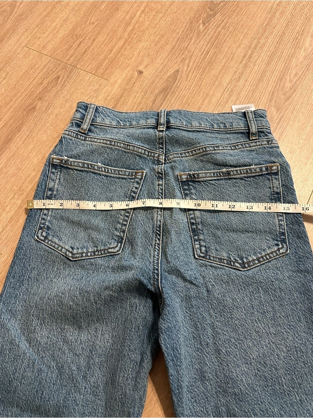 Reformation Liza Ultra high rise slim straight jeans size 26 - Picture 8 of 9